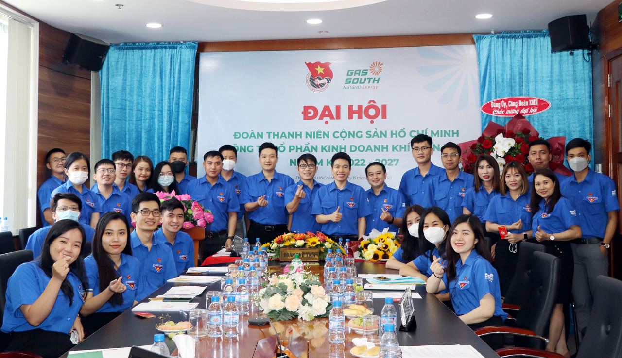 Đại hội Đoàn thanh niên Gas South nhiệm kỳ 2022- 2027 Đại hội Đoàn thanh niên Gas South nhiệm kỳ 2022- 2027