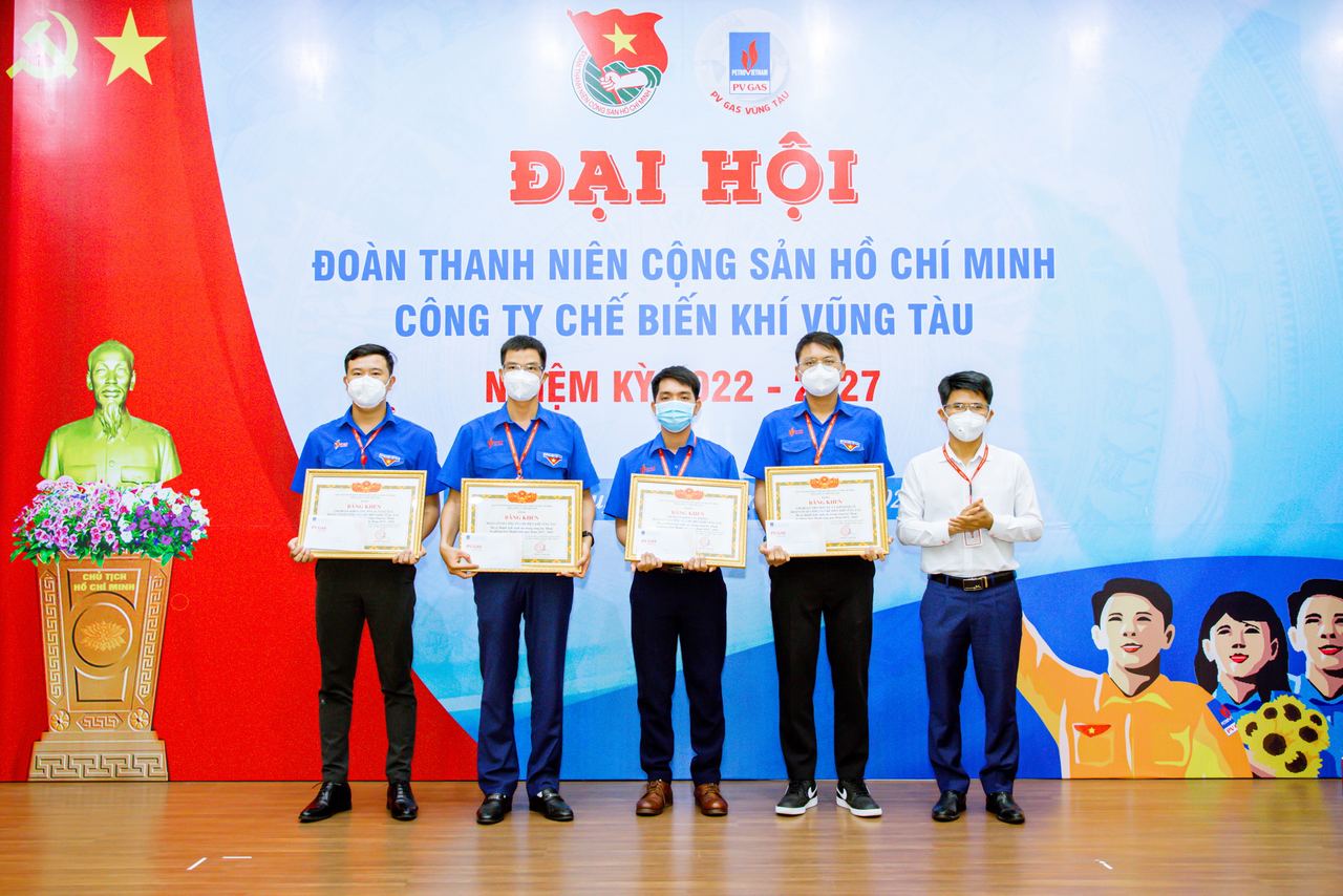 Đại hội Đoàn TNCS Hồ Chí Minh Công ty Chế biến Khí Vũng Tàu lần thứ IV, Nhiệm kỳ 2022 - 2027 Đại hội Đoàn TNCS Hồ Chí Minh Công ty Chế biến Khí Vũng Tàu lần thứ IV, Nhiệm kỳ 2022 - 2027