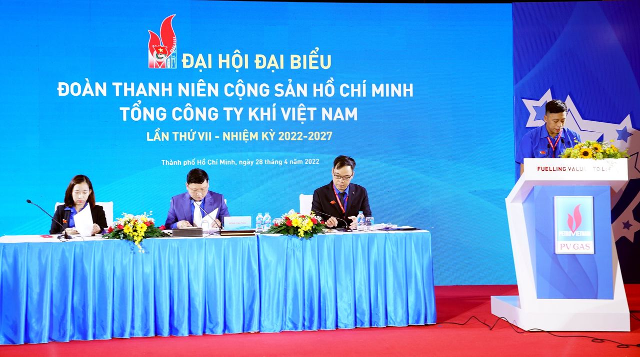 Đoàn Thanh niên PV GAS tổ chức thành công Đại hội khóa VII, nhiệm kỳ 2022 – 2027