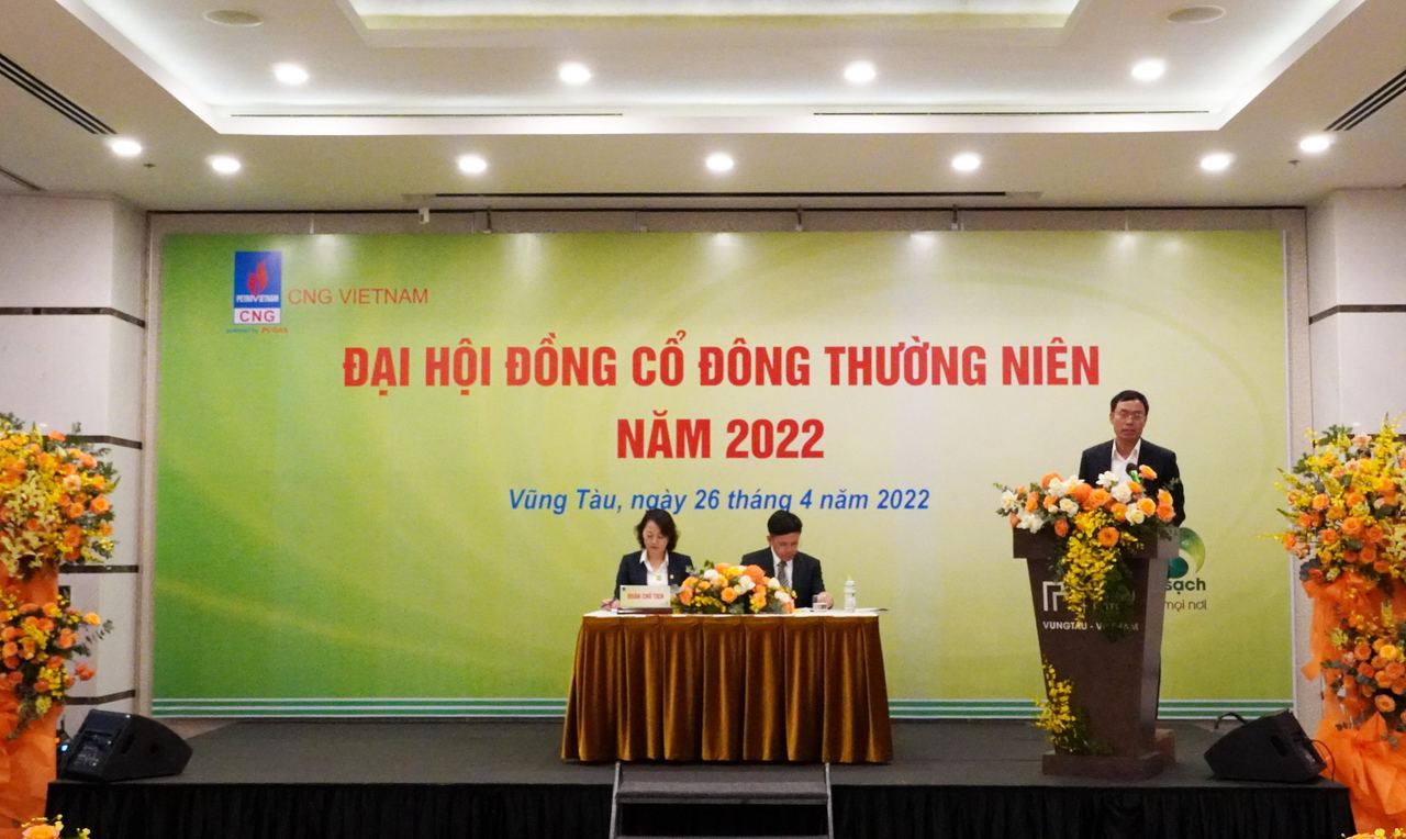 ĐHCĐ thường niên 2022: CNG Việt Nam xác định tầm nhìn trở thành nhà cung cấp trọn gói giải pháp năng lượng sạch ĐHCĐ thường niên 2022: CNG Việt Nam xác định tầm nhìn trở thành nhà cung cấp trọn gói giải pháp năng lượng sạch