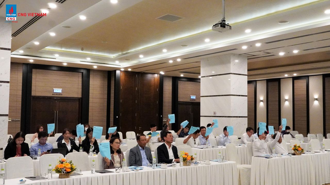 ĐHCĐ thường niên 2022: CNG Việt Nam xác định tầm nhìn trở thành nhà cung cấp trọn gói giải pháp năng lượng sạch ĐHCĐ thường niên 2022: CNG Việt Nam xác định tầm nhìn trở thành nhà cung cấp trọn gói giải pháp năng lượng sạch