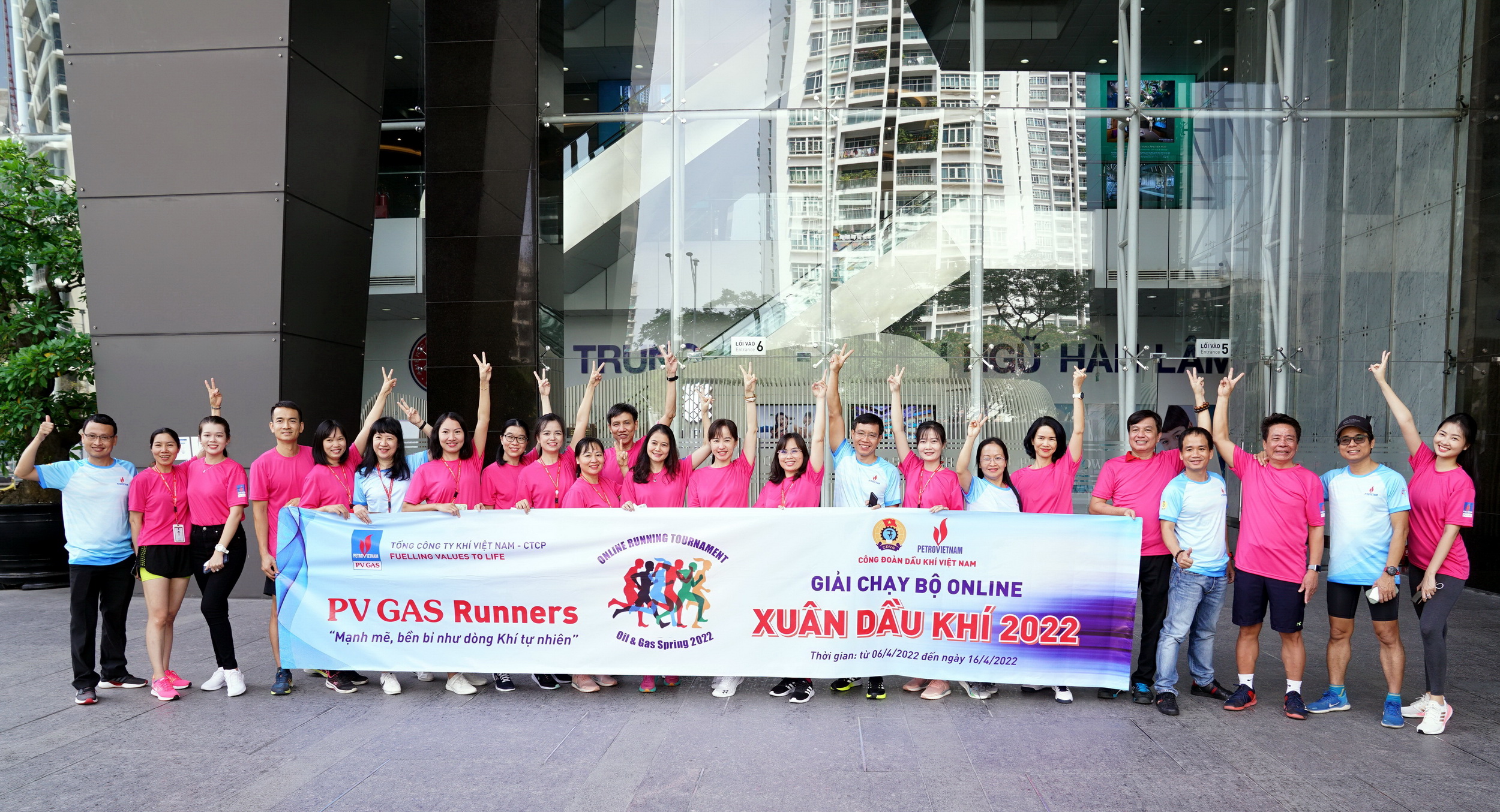 Công đoàn Cơ quan Điều hành Tổng công ty Khí Việt Nam hưởng ứng giải Chạy bộ online “Xuân Dầu khí 2022” Công đoàn Cơ quan Điều hành Tổng công ty Khí Việt Nam hưởng ứng giải Chạy bộ online “Xuân Dầu khí 2022”