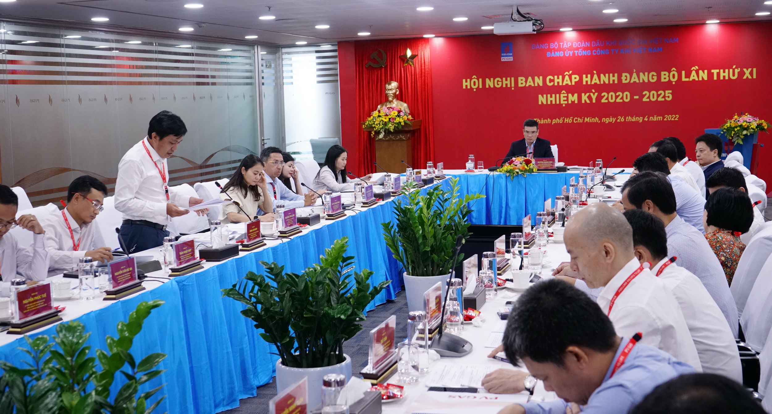 BAN CHẤP HÀNH ĐẢNG BỘ PV GAS:  Tổ chức hội nghị thường kỳ lần thứ XI