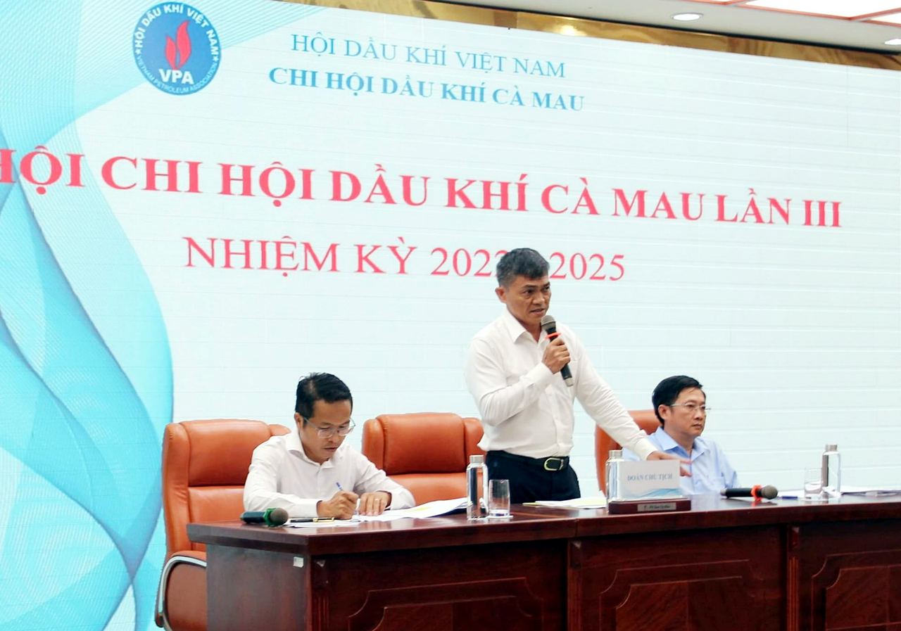 ĐẠI HỘI CHI HỘI DẦU KHÍ CÀ MAU LẦN III, NHIỆM KỲ 2022 – 2025 ĐẠI HỘI CHI HỘI DẦU KHÍ CÀ MAU LẦN III, NHIỆM KỲ 2022 – 2025