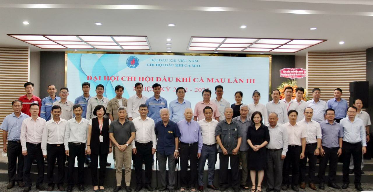 ĐẠI HỘI CHI HỘI DẦU KHÍ CÀ MAU LẦN III, NHIỆM KỲ 2022 – 2025 ĐẠI HỘI CHI HỘI DẦU KHÍ CÀ MAU LẦN III, NHIỆM KỲ 2022 – 2025