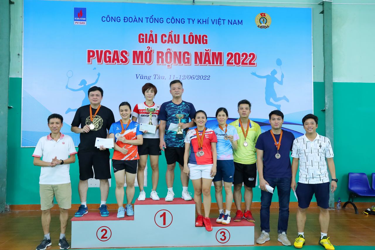 Giải cầu lông PV GAS 2022 – lan tỏa tinh thần thể thao vì sức khỏe người lao động