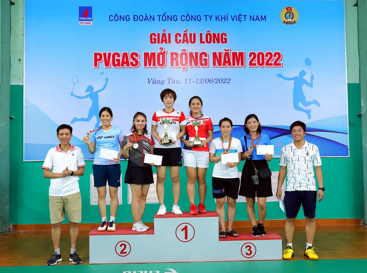 Giải cầu lông PV GAS 2022 – lan tỏa tinh thần thể thao vì sức khỏe người lao động