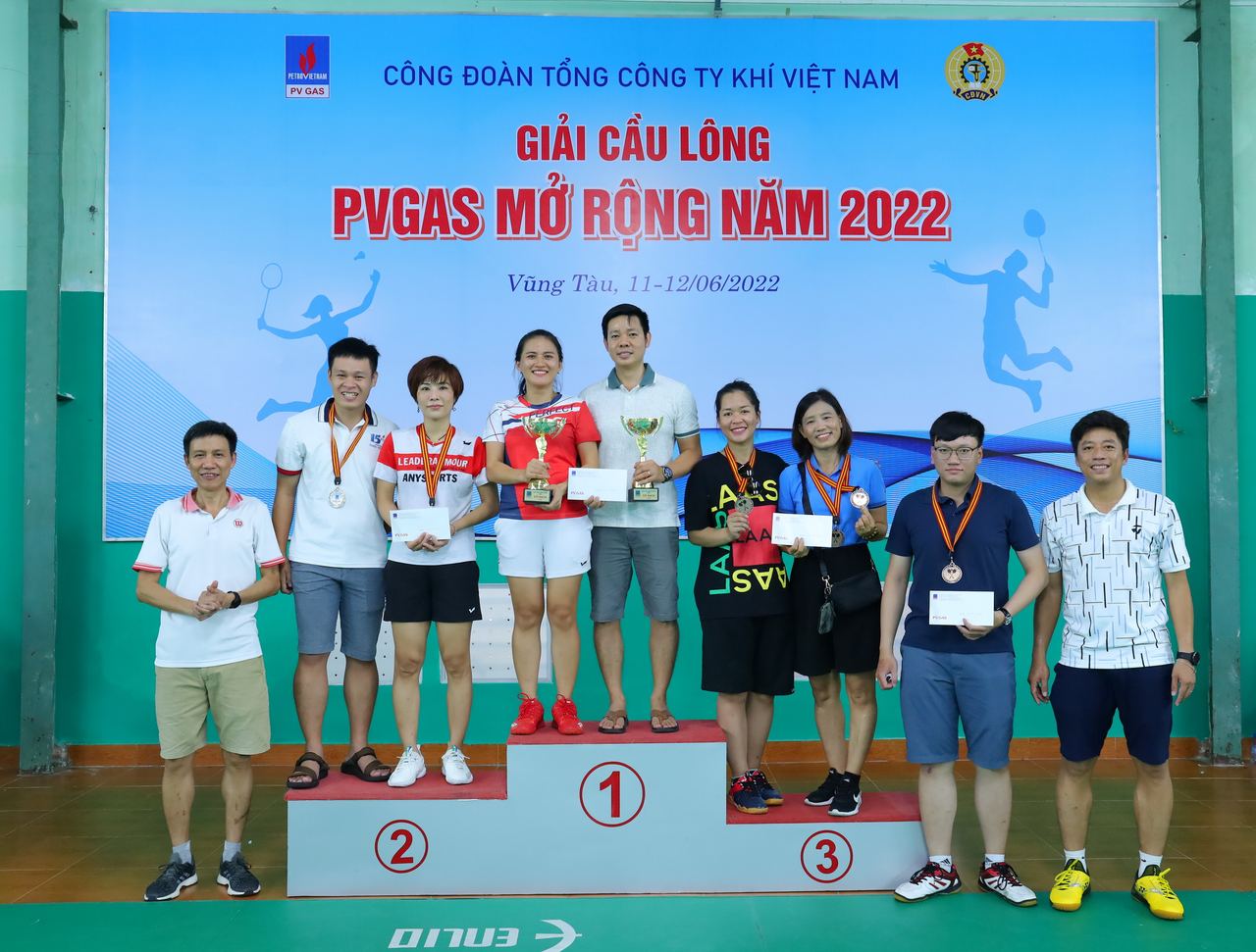 Giải cầu lông PV GAS 2022 – lan tỏa tinh thần thể thao vì sức khỏe người lao động
