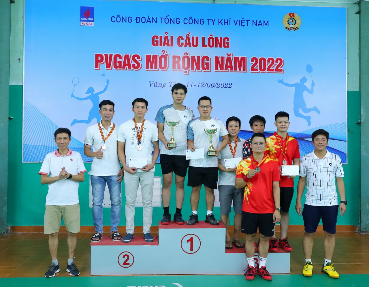 Giải cầu lông PV GAS 2022 – lan tỏa tinh thần thể thao vì sức khỏe người lao động