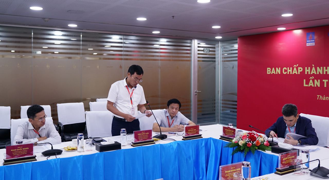 Ban Chấp hành Đảng bộ PV GAS  tổ chức Hội nghị thường kỳ lần thứ XII nhiệm kỳ 2020 - 2025
