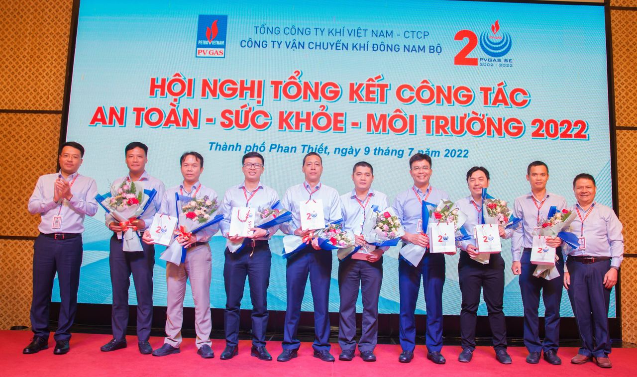 Công ty Vận chuyển khí Đông Nam Bộ tổ chức thành công Hội nghị An toàn – Sức khỏe – Môi trường năm 2022