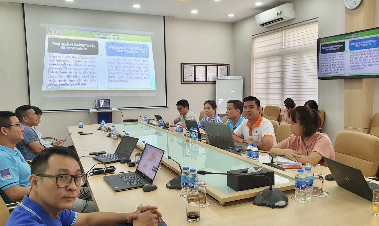 Đảng bộ PV GAS tổ chức Hội nghị trực tuyến kết nối với Hội nghị toàn quốc nghiên cứu, học tập, quán triệt Nghị quyết Hội nghị lần thứ năm Ban Chấp hành Trung ương Đảng, khoá XIII Đảng bộ PV GAS tổ chức Hội nghị trực tuyến kết nối với Hội nghị toàn quốc nghiên cứu, học tập, quán triệt Nghị quyết Hội nghị lần thứ năm Ban Chấp hành Trung ương Đảng, khoá XIII