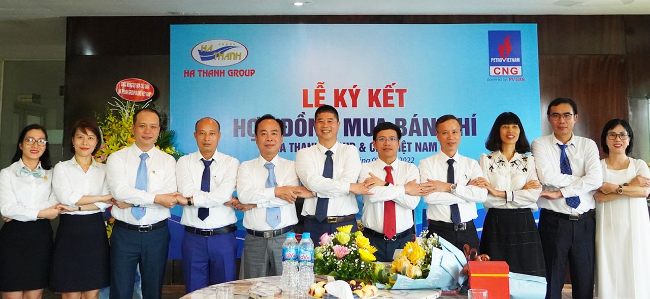 CNG Việt Nam ký hợp đồng mua bán khí với Hà Thanh Group