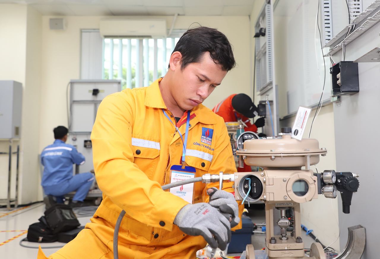 PV GAS tham gia và đạt giải tại Hội thi tay nghề Dầu khí lần thứ VII năm 2022