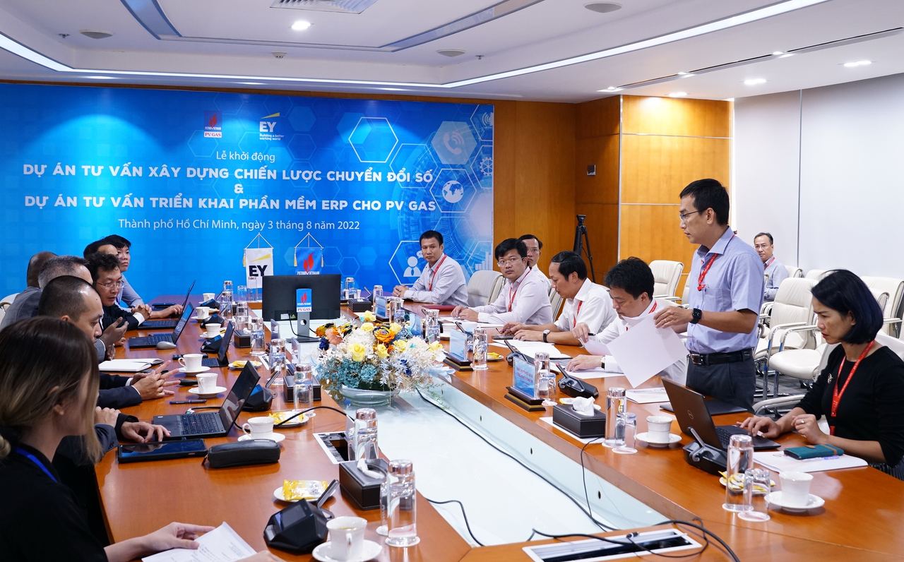 PV GAS KHỞI ĐỘNG DỰ ÁN TƯ VẤN CHIẾN LƯỢC CHUYỂN ĐỔI SỐ VÀ TƯ VẤN TRIỂN KHAI PHẦN MỀM ERP