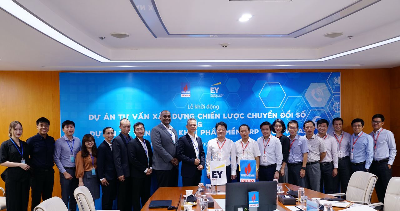 PV GAS KHỞI ĐỘNG DỰ ÁN TƯ VẤN CHIẾN LƯỢC CHUYỂN ĐỔI SỐ VÀ TƯ VẤN TRIỂN KHAI PHẦN MỀM ERP