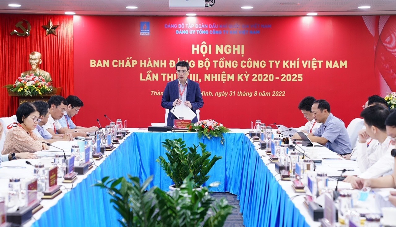 Ban Chấp hành Đảng bộ PV GAS  tổ chức hội nghị thường kỳ lần thứ mười ba