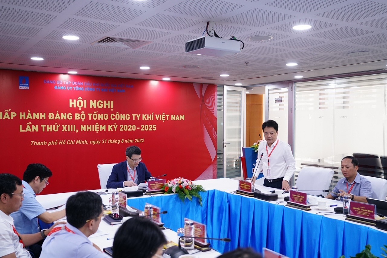 Ban Chấp hành Đảng bộ PV GAS  tổ chức hội nghị thường kỳ lần thứ mười ba
