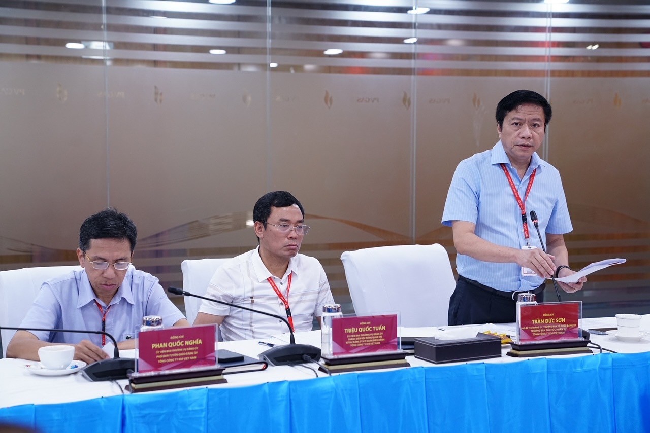 Ban Chấp hành Đảng bộ PV GAS  tổ chức hội nghị thường kỳ lần thứ mười ba