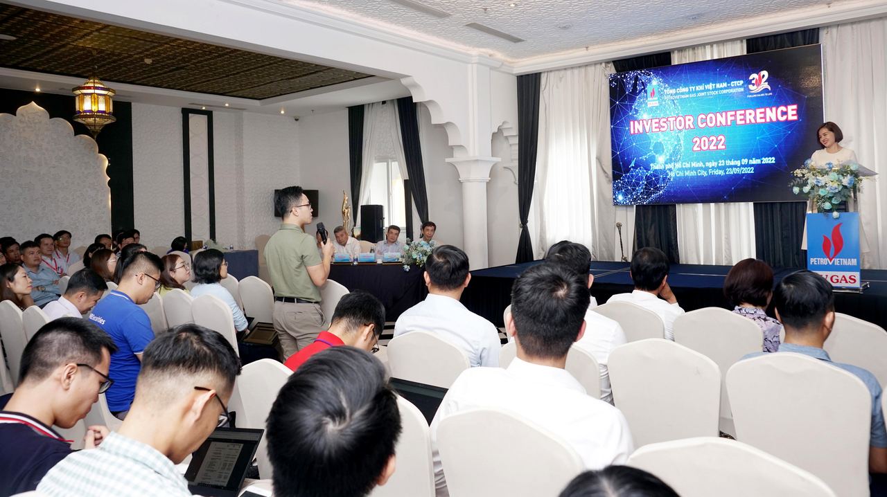 PV GAS – INVESTOR CONFERENCE 2022 PV GAS TỔ CHỨC THÀNH CÔNG HỘI THẢO NHÀ ĐẦU TƯ 2022 PV GAS – INVESTOR CONFERENCE 2022 PV GAS TỔ CHỨC THÀNH CÔNG HỘI THẢO NHÀ ĐẦU TƯ 2022
