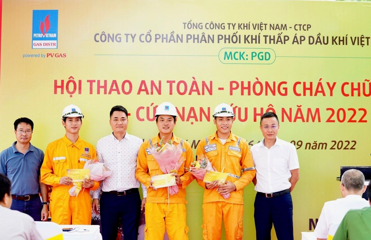 PV GAS D tổ chức Hội thao an toàn – PCCC & CNCH năm 2022
