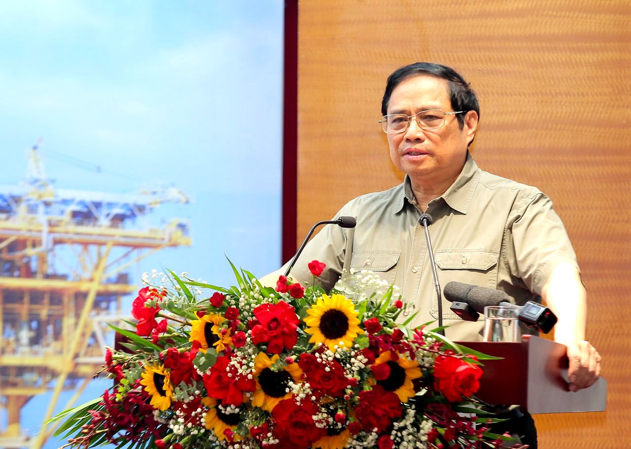 Thủ tướng Chính phủ Phạm Minh Chính làm việc với Petrovietnam Thủ tướng Chính phủ Phạm Minh Chính làm việc với Petrovietnam