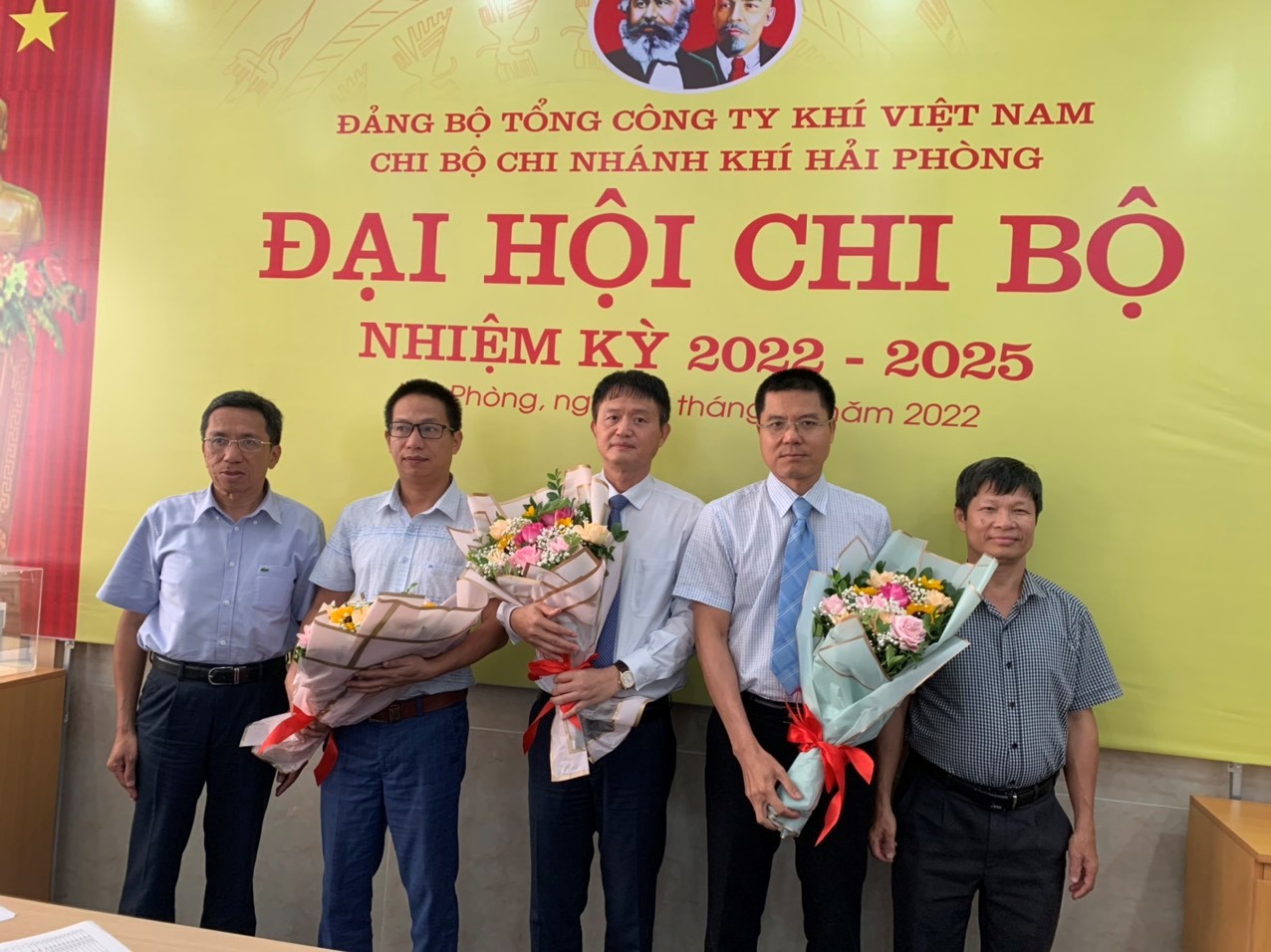 Chi bộ Chi nhánh khí Hải Phòng tổ chức thành công Đại hội Chi bộ nhiệm kỳ 2022 - 2025