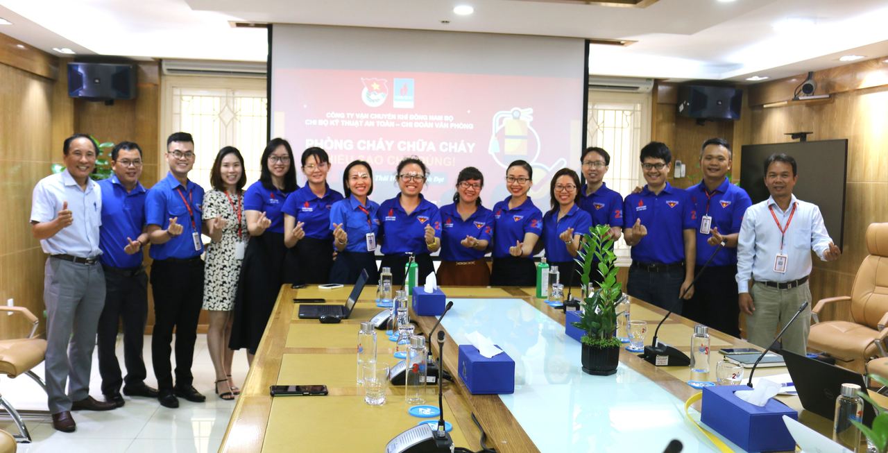 “PHÒNG CHÁY CHỮA CHÁY – HIỂU SAO CHO ĐÚNG” – CHUYÊN ĐỀ THÚ VỊ HƯỞNG ỨNG NGÀY TOÀN DÂN PHÒNG CHÁY CHỮA CHÁY TẠI PV GAS KHÍ ĐÔNG NAM