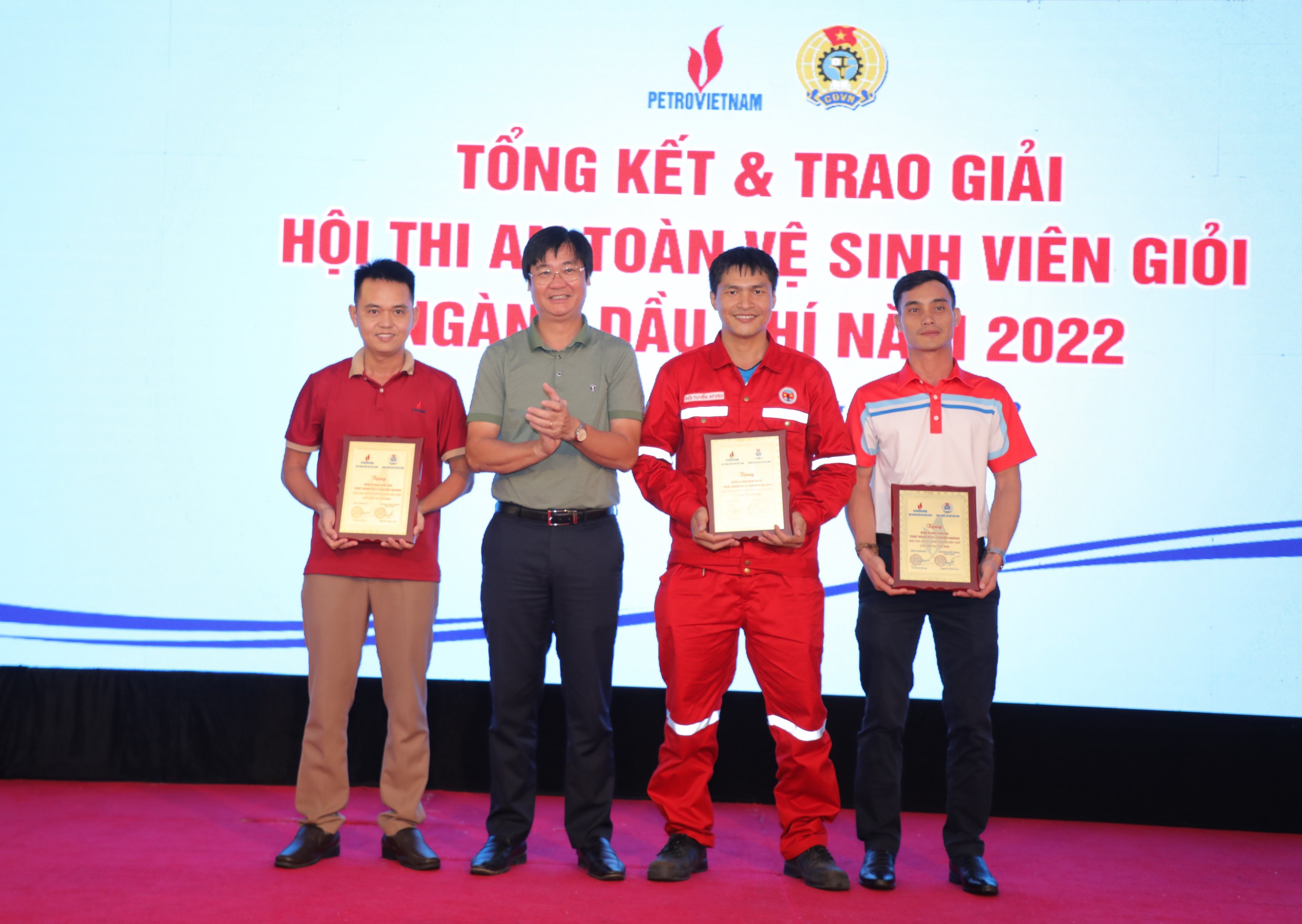 PV GAS đạt giải cao tại Hội thi An toàn Vệ sinh viên giỏi ngành Dầu khí