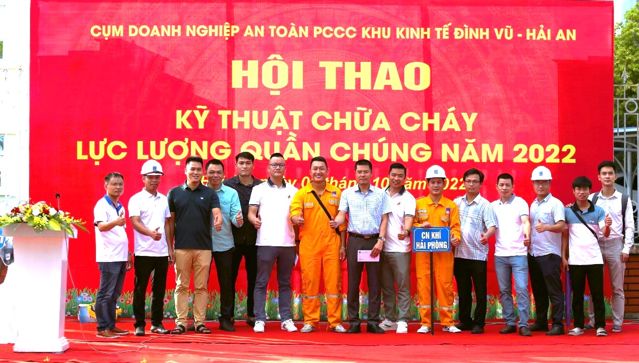 KHP nhận 3 giải Nhất tại Hội thi PCCC Cụm Doanh nghiệp Đình Vũ KHP nhận 3 giải Nhất tại Hội thi PCCC Cụm Doanh nghiệp Đình Vũ