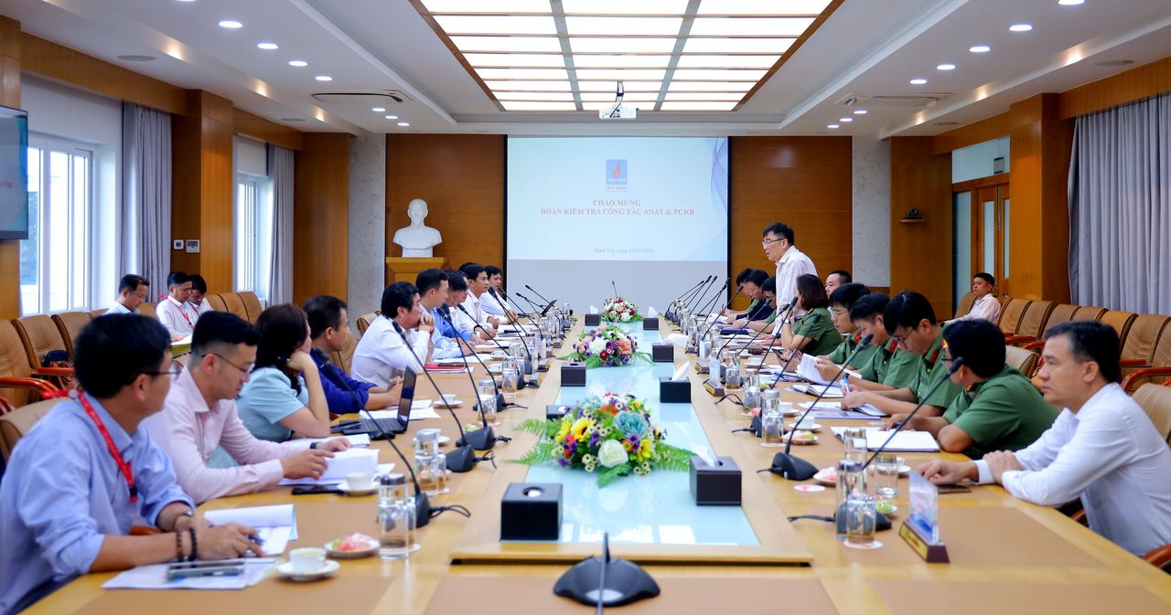 Tăng cường công tác an ninh, an toàn và phòng chống khủng bố tại các công trình khí của PV GAS Tăng cường công tác an ninh, an toàn và phòng chống khủng bố tại các công trình khí của PV GAS