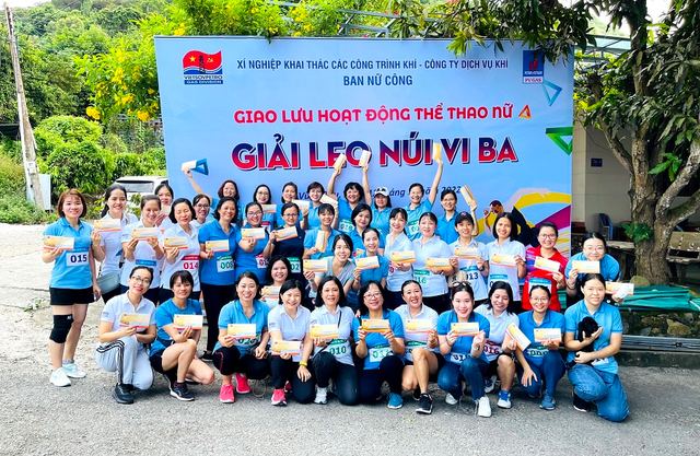 Giao lưu 2 Ban Nữ công DVK và Xí nghiệp Khí VSP