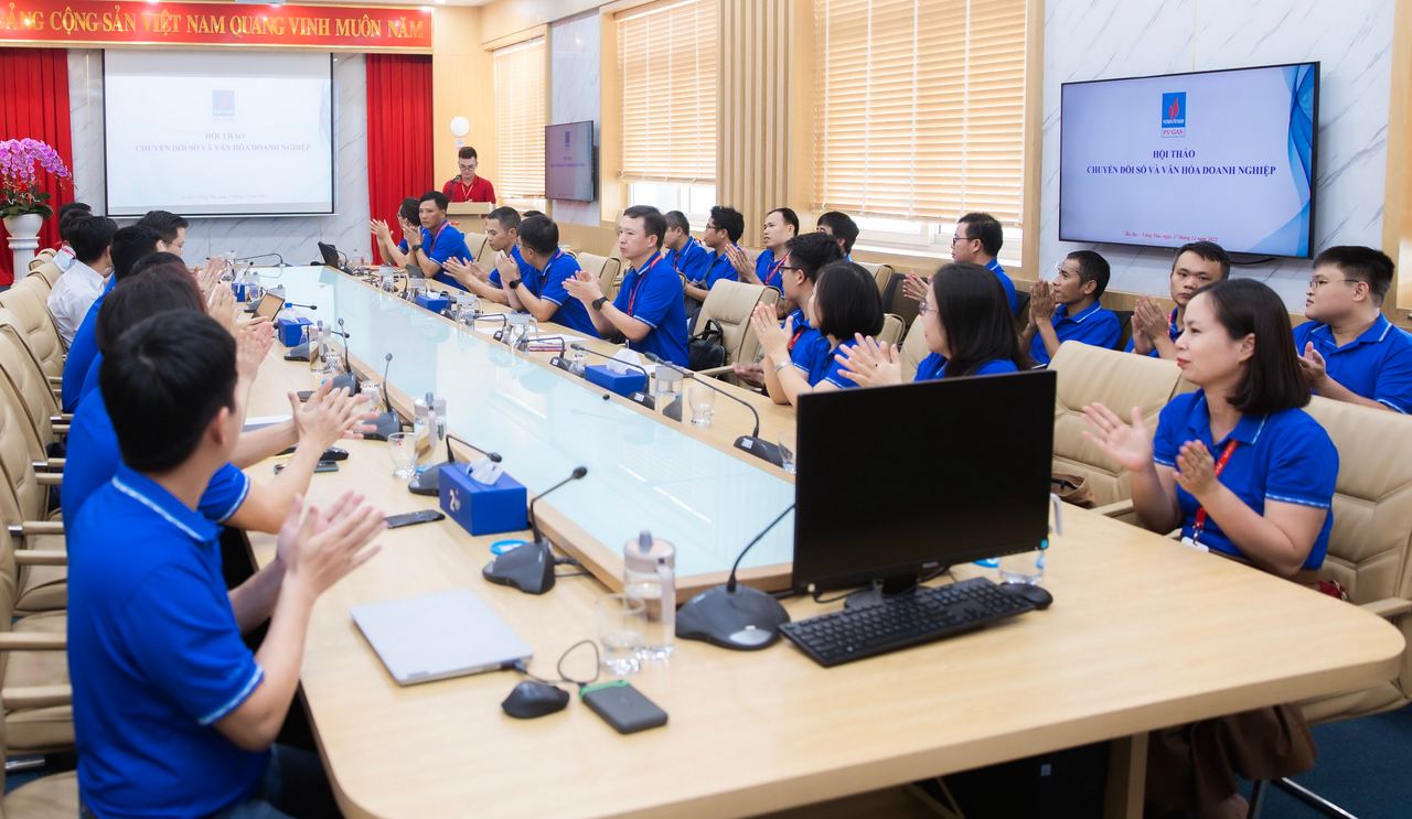 Công ty Vận chuyển Khí Đông Nam Bộ tổ chức thành công Hội thảo: “Chuyển đổi số và Văn hóa Doanh nghiệp” Công ty Vận chuyển Khí Đông Nam Bộ tổ chức thành công Hội thảo: “Chuyển đổi số và Văn hóa Doanh nghiệp”