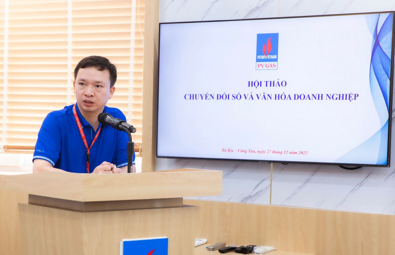 Công ty Vận chuyển Khí Đông Nam Bộ tổ chức thành công Hội thảo: “Chuyển đổi số và Văn hóa Doanh nghiệp” Công ty Vận chuyển Khí Đông Nam Bộ tổ chức thành công Hội thảo: “Chuyển đổi số và Văn hóa Doanh nghiệp”