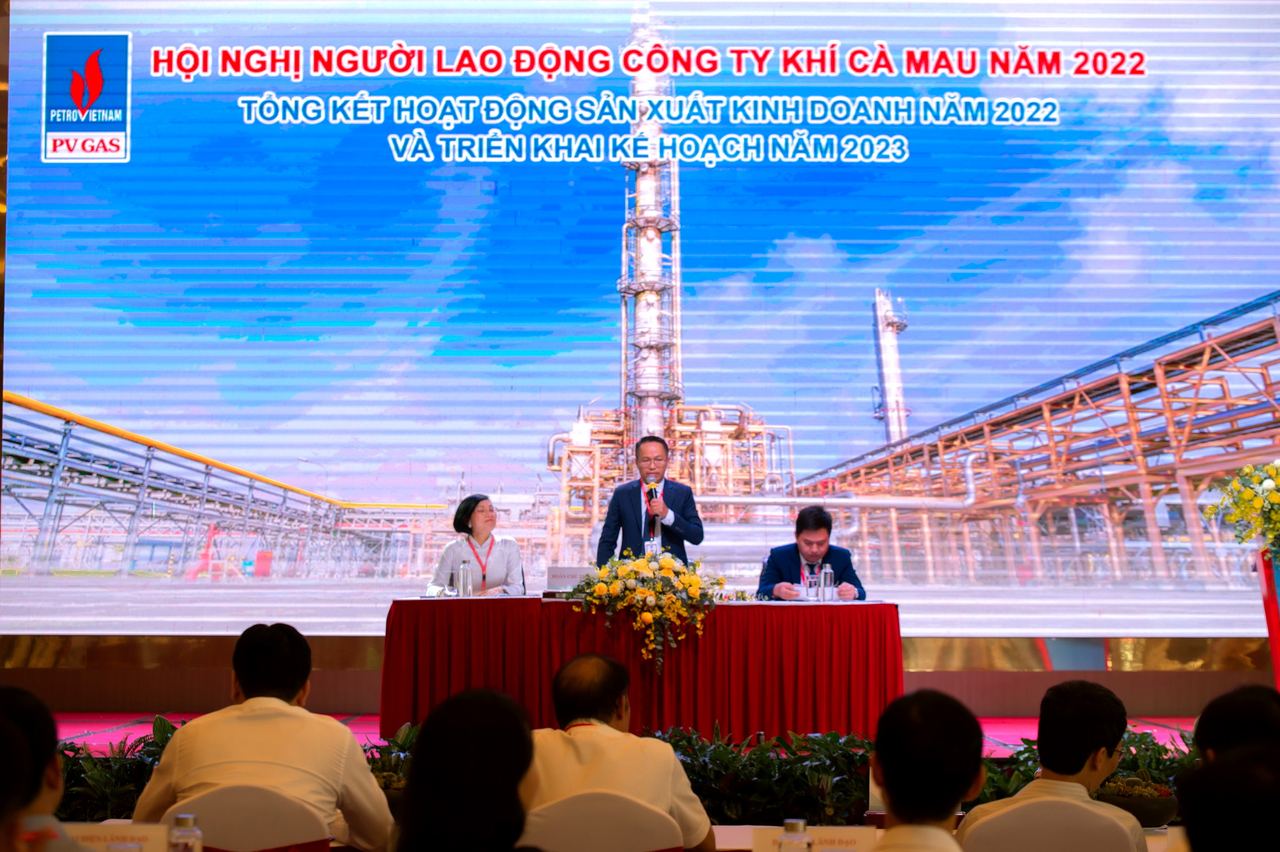 Hội nghị người lao động Công ty Khí Cà Mau
