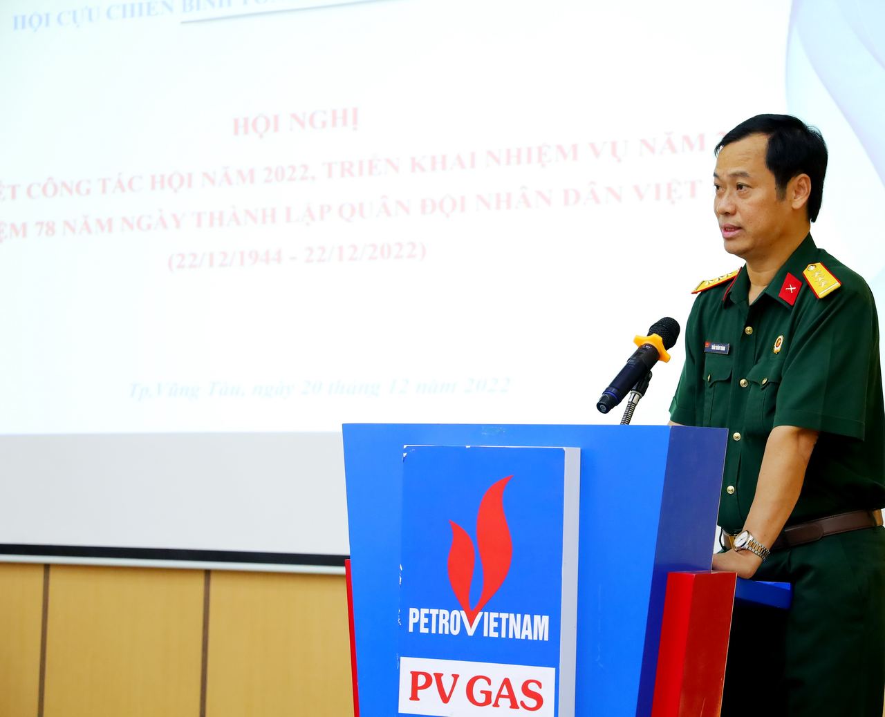Hội Cựu chiến binh PV GAS  tổ chức Hội nghị tổng kết công tác Hội năm 2022