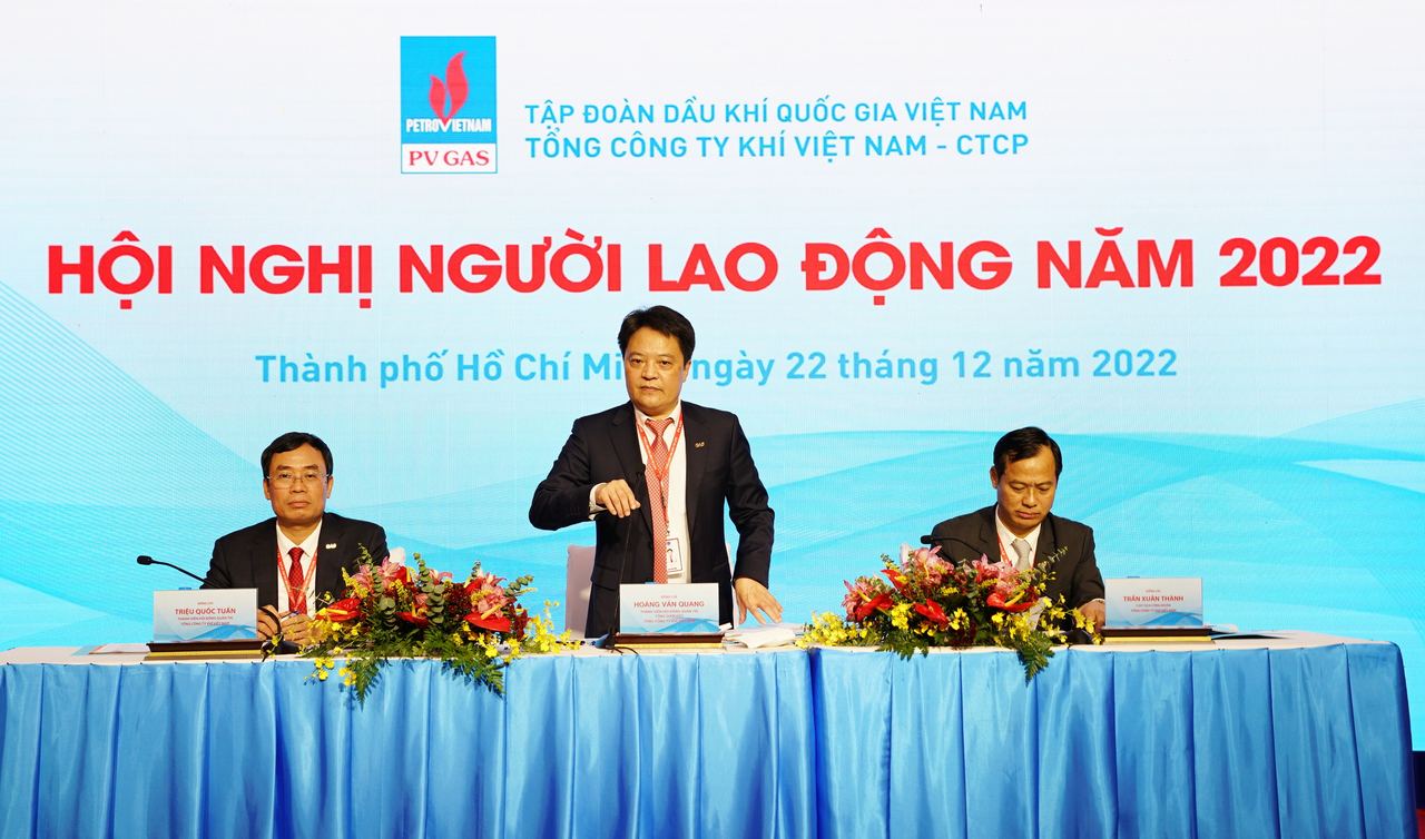 PV GAS tổ chức thành công Hội nghị Người lao động năm 2022: PV GAS lập kỷ lục doanh thu lợi nhuận, hoàn thành vượt mức kế hoạch SXKD