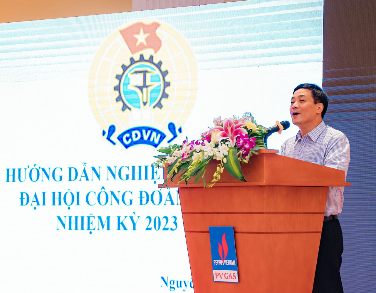 Công đoàn PV GAS tổ chức Hội nghị Tập huấn công tác tổ chức Đại hội Công đoàn cơ sở