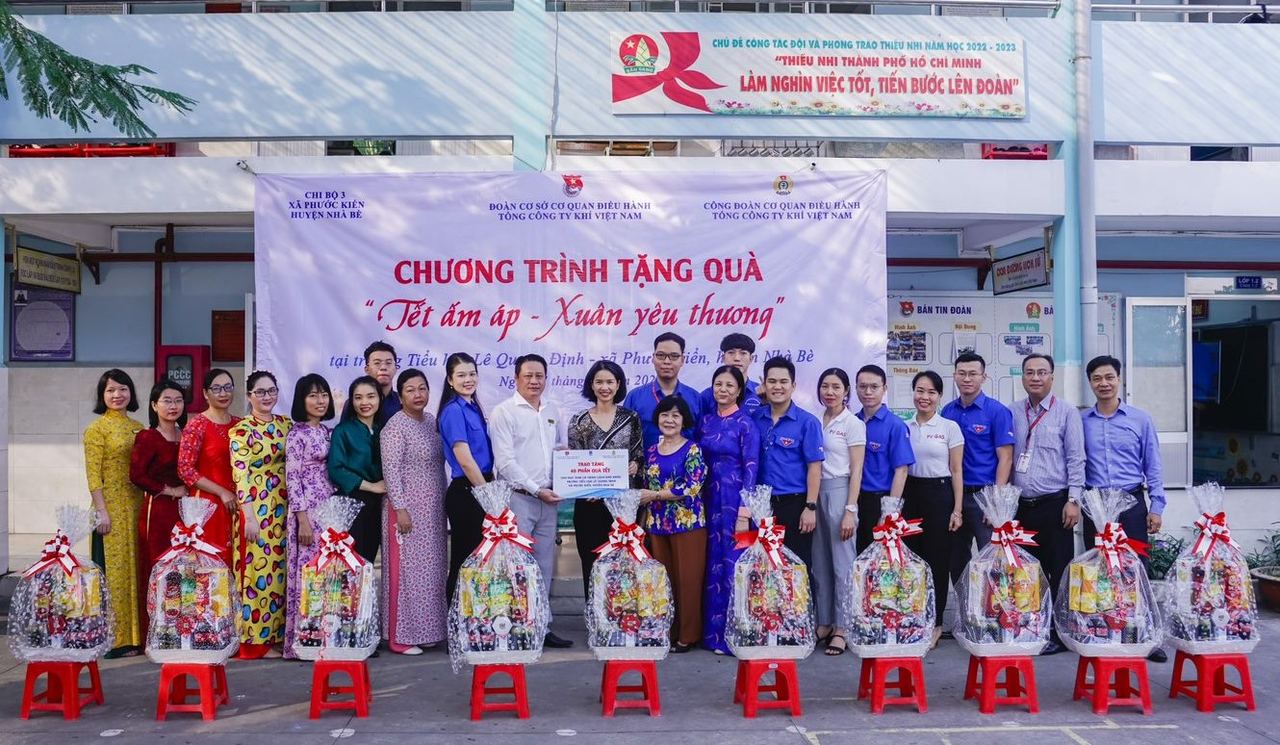Đoàn Thanh niên PV GAS với chương trình Xuân ấm áp 2023 Đoàn Thanh niên PV GAS với chương trình Xuân ấm áp 2023
