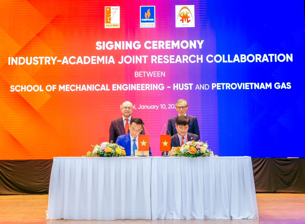 PV GAS và Đại học Bách Khoa Hà Nội ký kết hợp tác thực hiện đề tài khoa học
