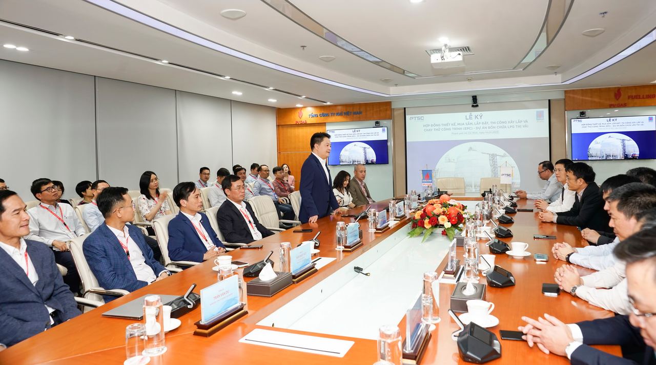 PV GAS và PTSC ký hợp đồng EPC Dự án Bồn chứa LPG Thị Vải PV GAS và PTSC ký hợp đồng EPC Dự án Bồn chứa LPG Thị Vải