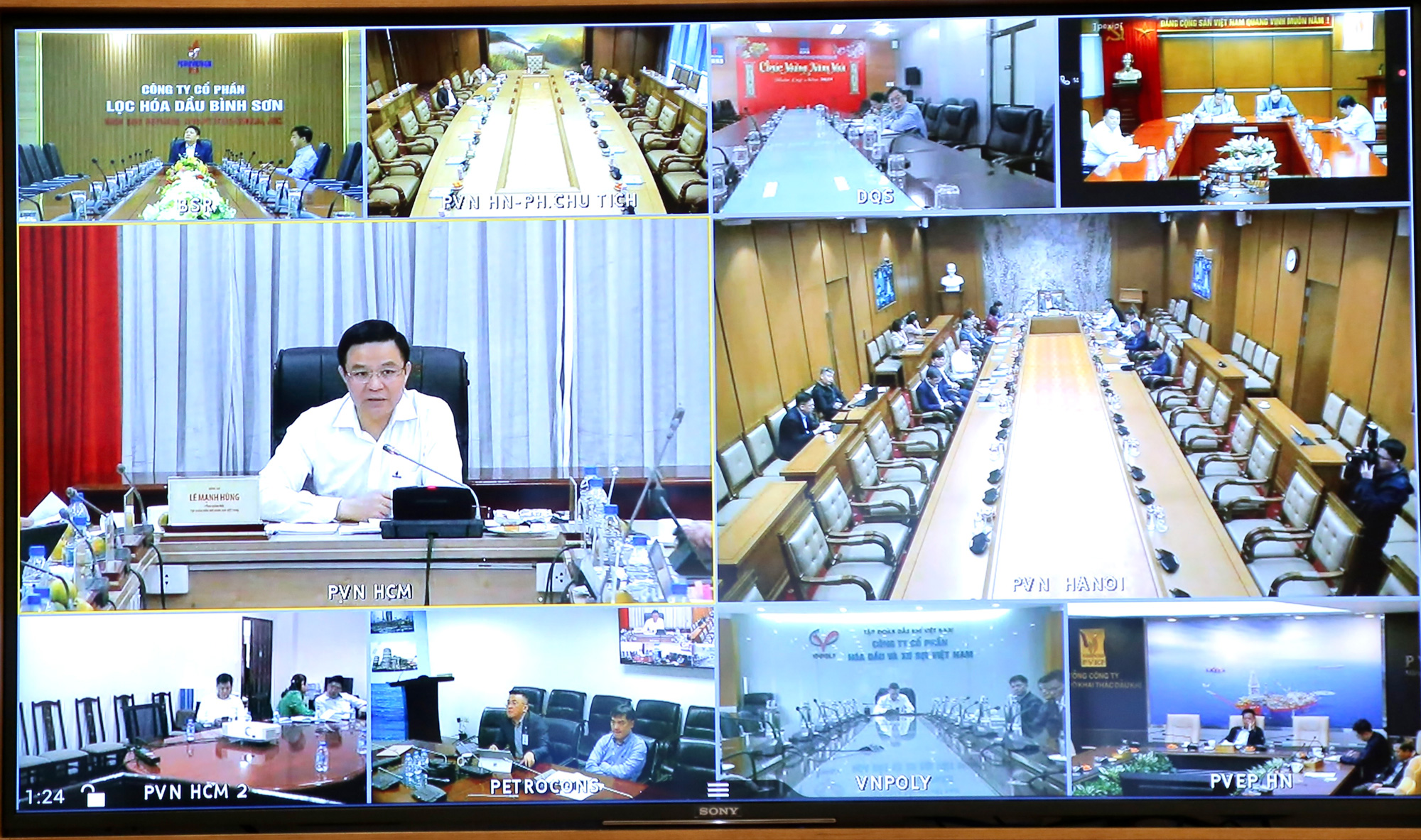 Giao ban CEO tháng 2 – 2023: Petrovietnam nỗ lực ổn định nhịp độ sản xuất kinh doanh trong tháng đầu năm Giao ban CEO tháng 2 – 2023: Petrovietnam nỗ lực ổn định nhịp độ sản xuất kinh doanh trong tháng đầu năm