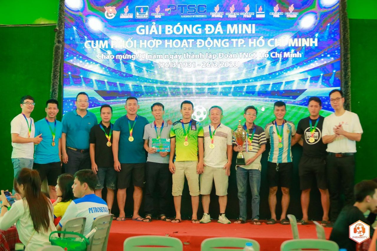 Đoàn thanh niên PV GAS tham gia giải bóng đá mini khối Văn phòng của các đơn vị PVN tại Thành phố Hồ Chí Minh Đoàn thanh niên PV GAS tham gia giải bóng đá mini khối Văn phòng của các đơn vị PVN tại Thành phố Hồ Chí Minh