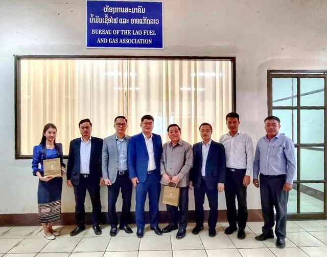 PV GAS works in Laos and meets LPG trading companies in Laos market PV GAS works in Laos and meets LPG trading companies in Laos market