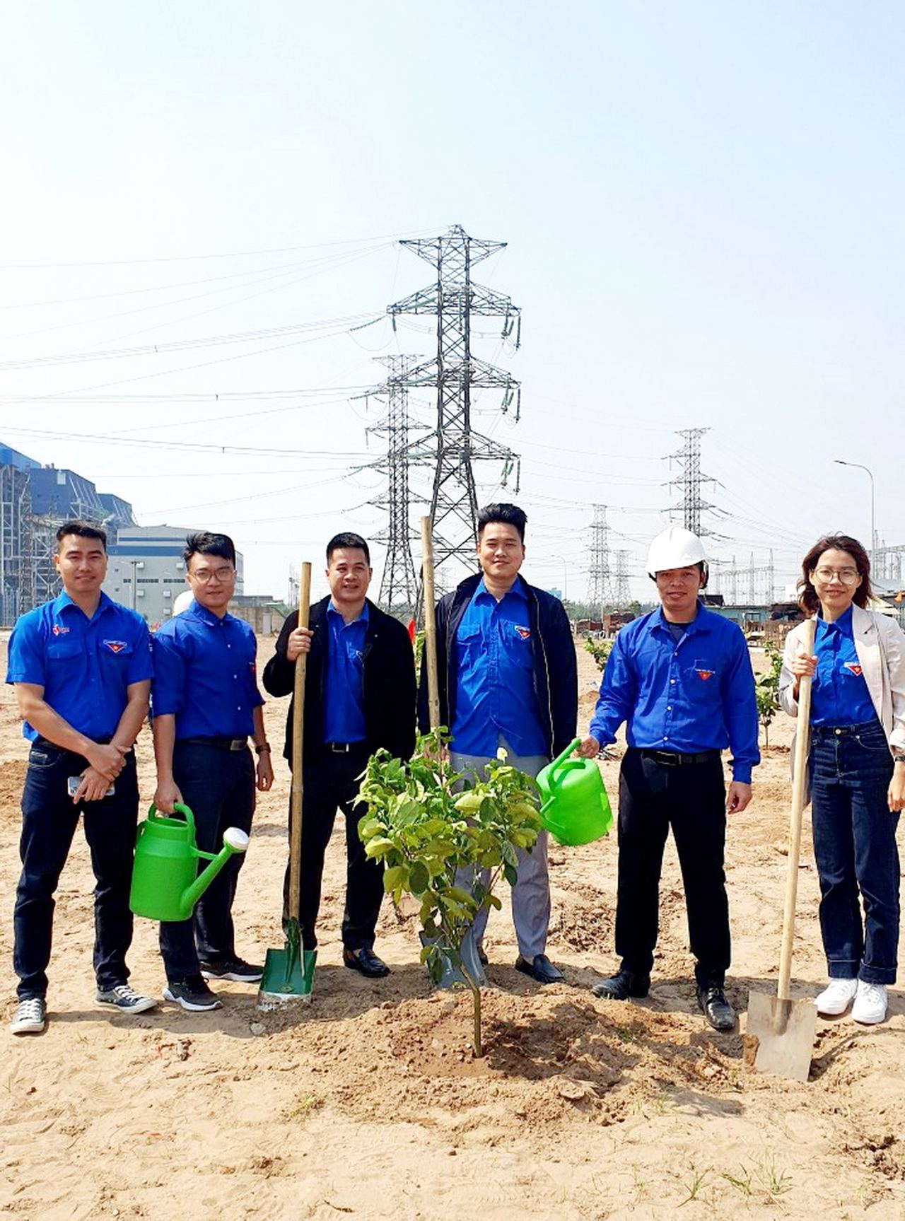 Tuổi trẻ PV GAS hưởng ứng Lễ phát động Tết trồng cây 2023