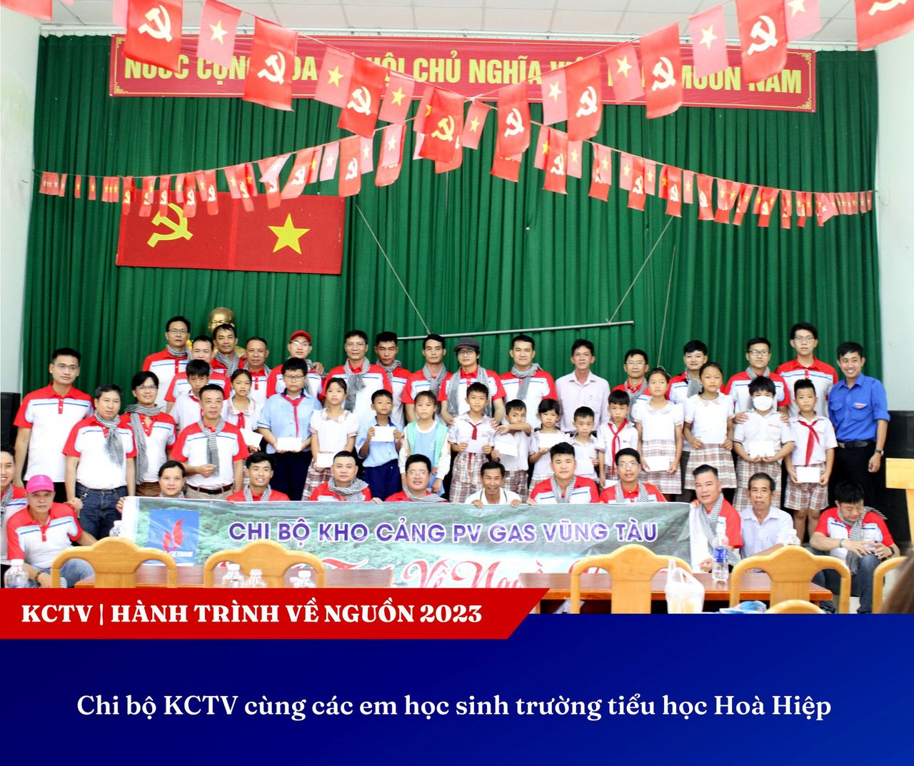 Công ty Chế biến Khí Vũng Tàu tổ chức các hoạt động chào mừng Ngày Giải phóng miền Nam và Ngày Quốc tế Lao động 2023