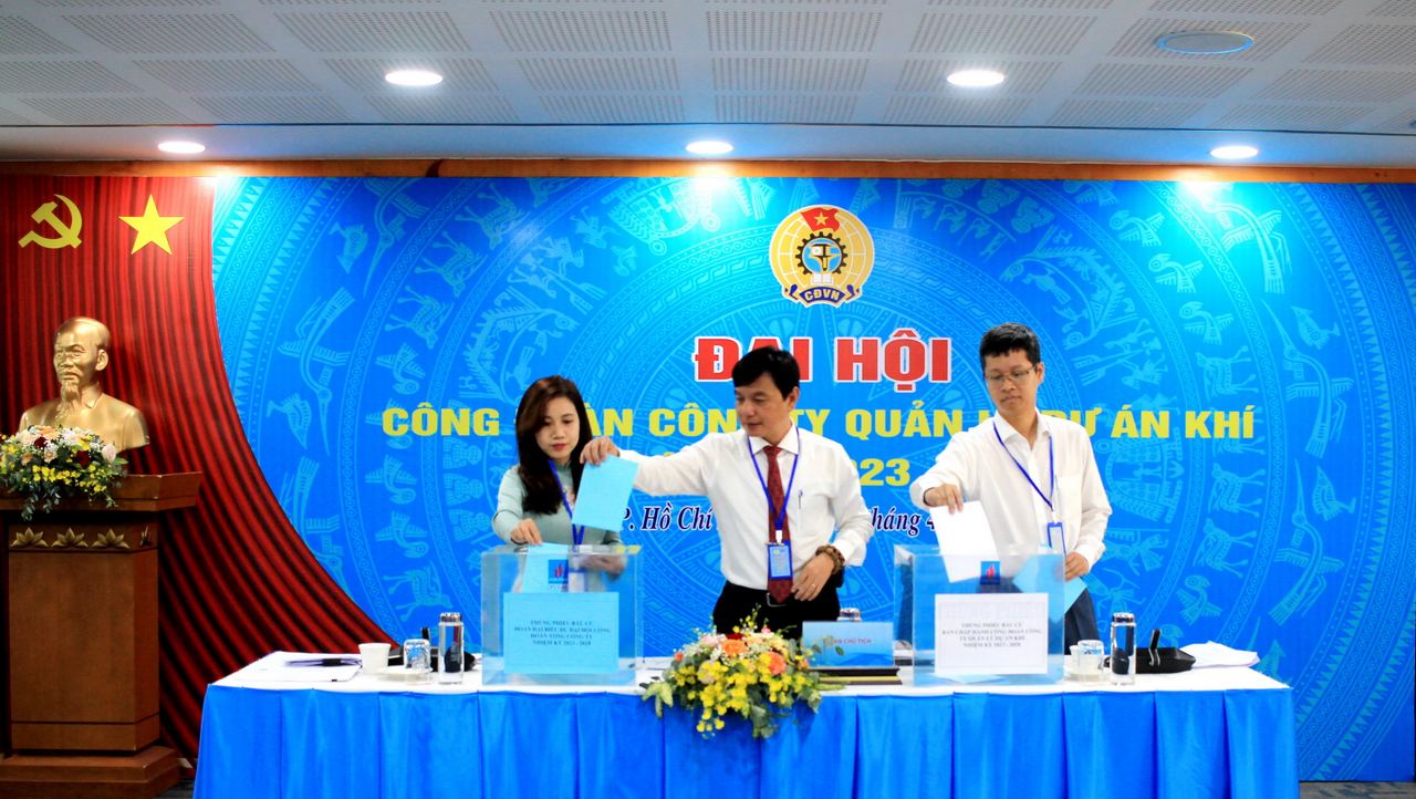 Công đoàn Công ty Quản lý Dự án Khí - Tập thể vững mạnh, phát triển