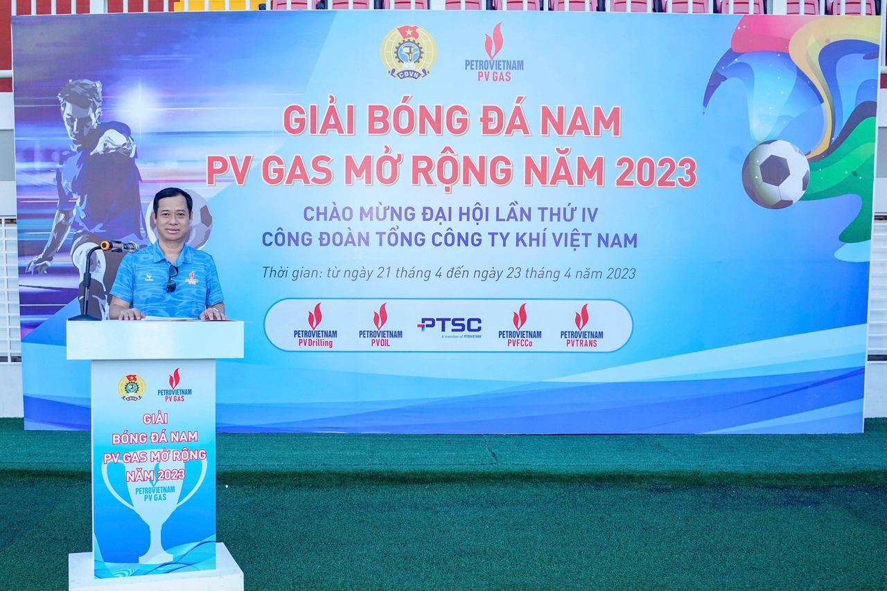 Giải bóng đá nam PV GAS mở rộng năm 2023 thành công tốt đẹp