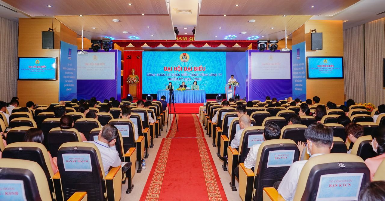 Công đoàn Cơ quan điều hành Tổng công ty Khí Việt Nam tổ chức thành công Đại hội nhiệm kỳ 2023 – 2028 Công đoàn Cơ quan điều hành Tổng công ty Khí Việt Nam tổ chức thành công Đại hội nhiệm kỳ 2023 – 2028