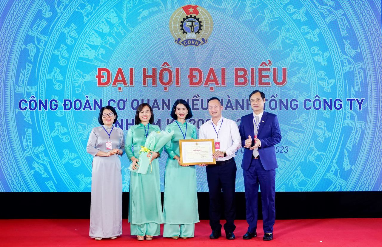 Công đoàn Cơ quan điều hành Tổng công ty Khí Việt Nam tổ chức thành công Đại hội nhiệm kỳ 2023 – 2028 Công đoàn Cơ quan điều hành Tổng công ty Khí Việt Nam tổ chức thành công Đại hội nhiệm kỳ 2023 – 2028